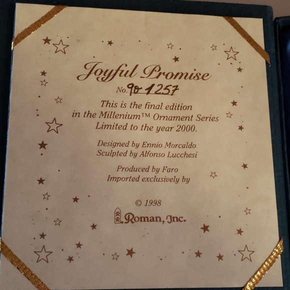 Millennium edition ornament. Mother and child. - Picture 4 of 8